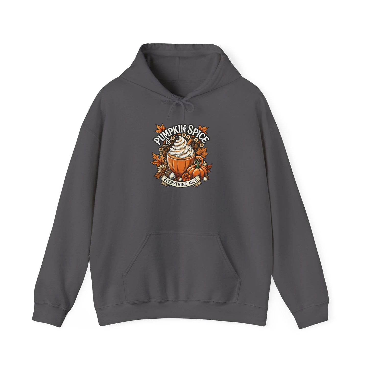 Pumpkin Spice & Everything Nice - Fall Vibes, Unisex Heavy Blend™ Hooded Sweatshirt